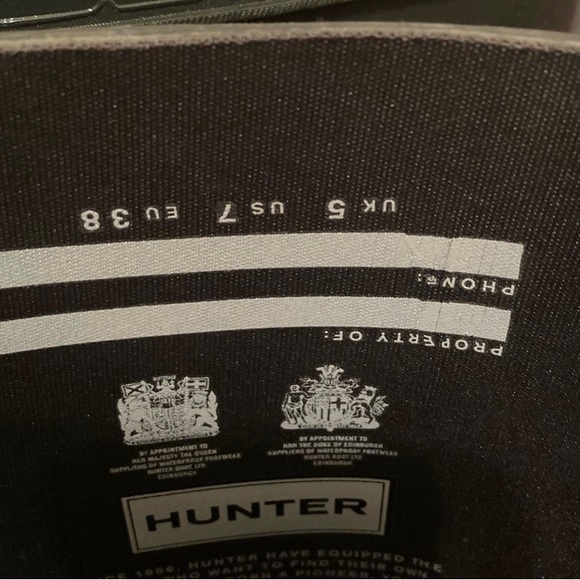 Hunter Glossy Green Tall boots - Picture 4 of 6